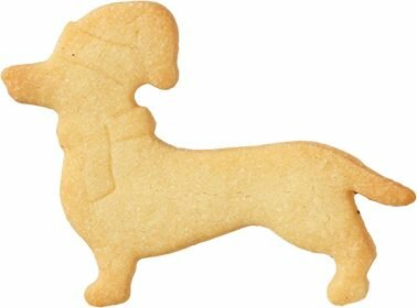 Birkmann Dachshund Christmas Cookie Cutter 7 cm 