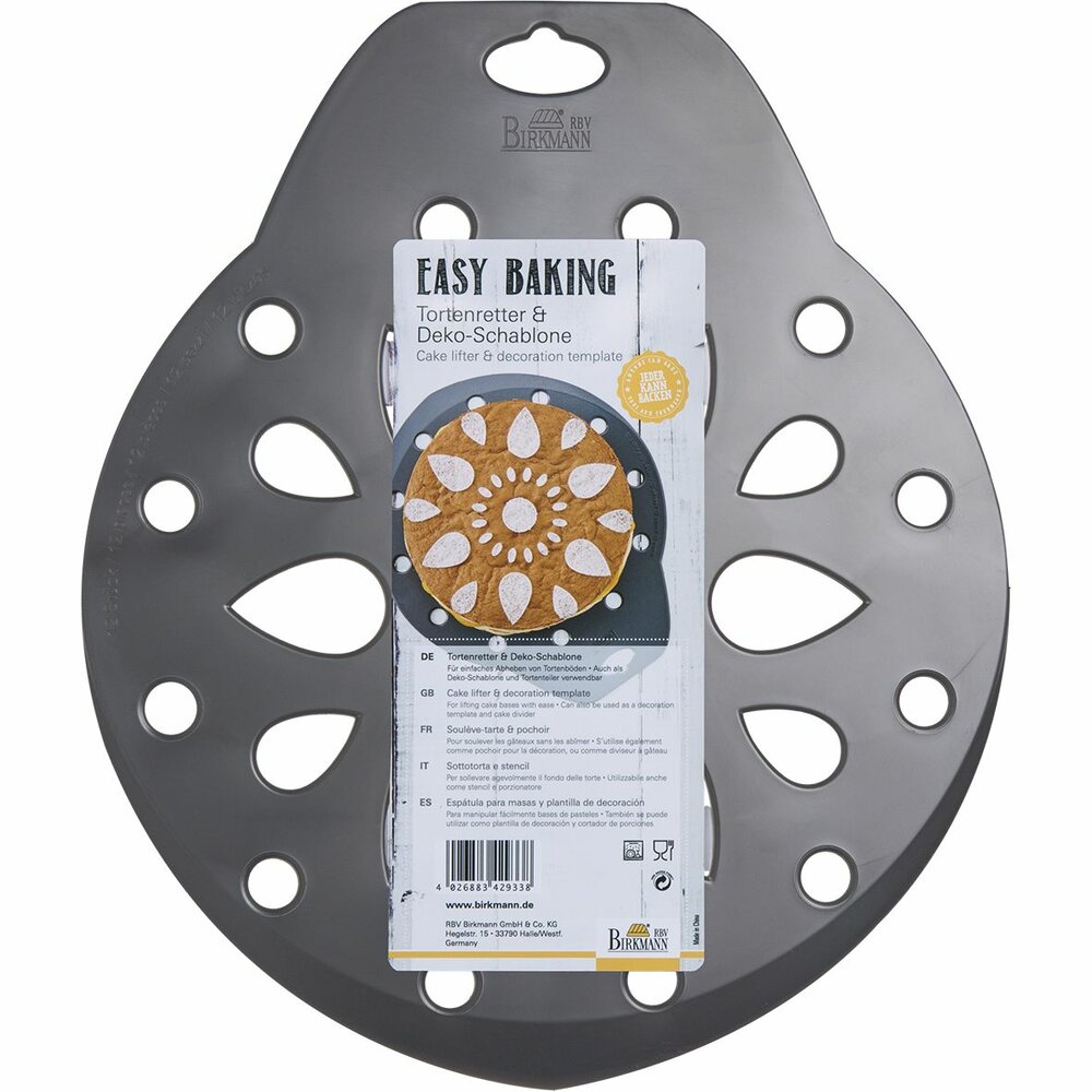 Birkmann Cake Lifter &amp; Decoration Template