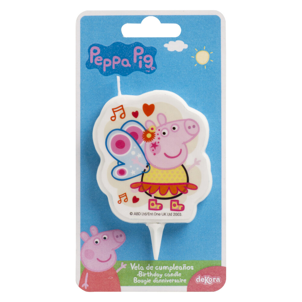 Dekora Birthday Candle Peppa Pig 7,5cm