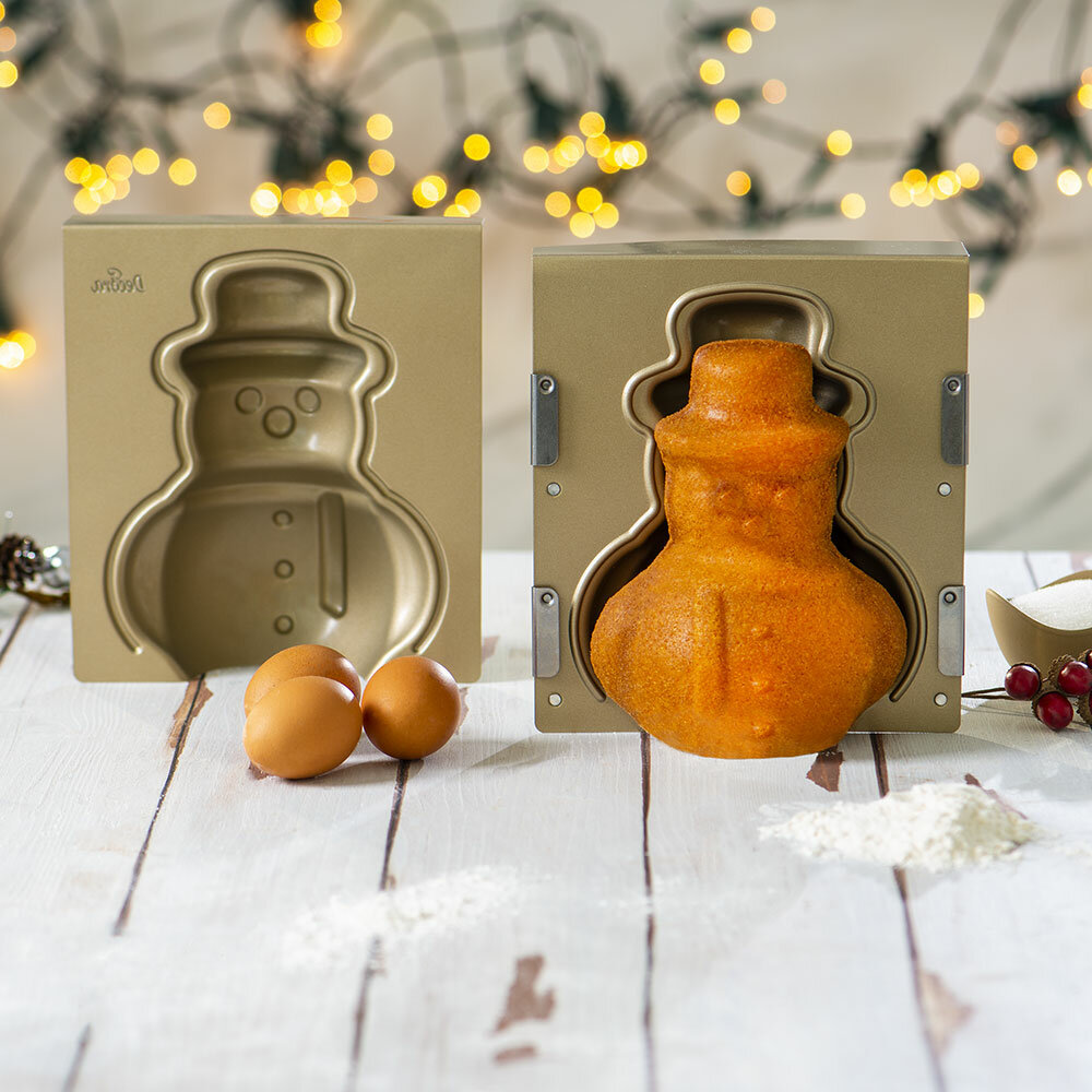 Decora 3D Snowman Baking Mold