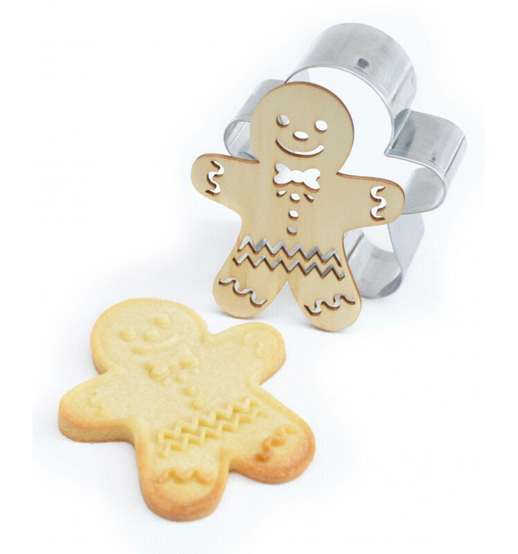 Scrapcooking Gingerbread Man Uitsteker en Embosser 