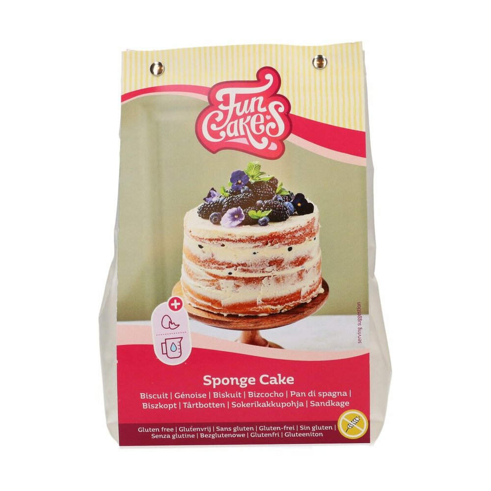 FunCakes Mix voor Biscuit Glutenvrij 500g
