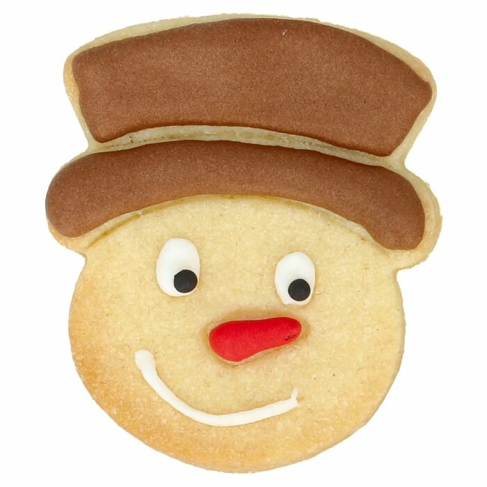 Birkmann Snowman Head Cookie Cutter 6 cm