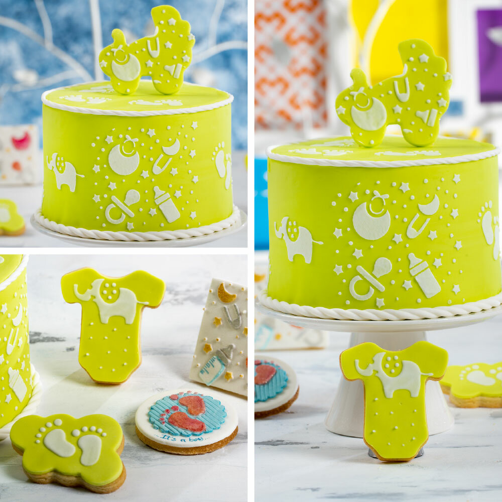 Decora Baby&#039;s Body and Pram Cookie Cutter Set/2