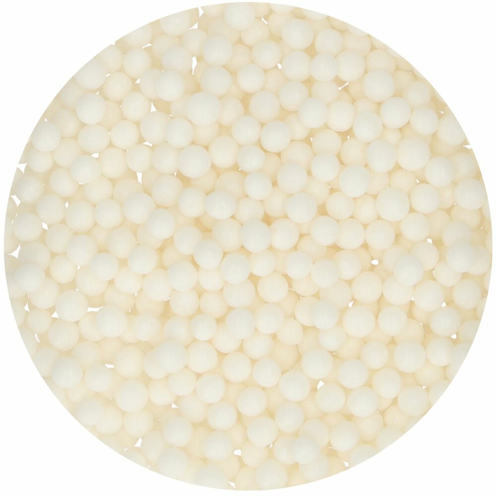 FunCakes Soft Pearls blanches 60 g
