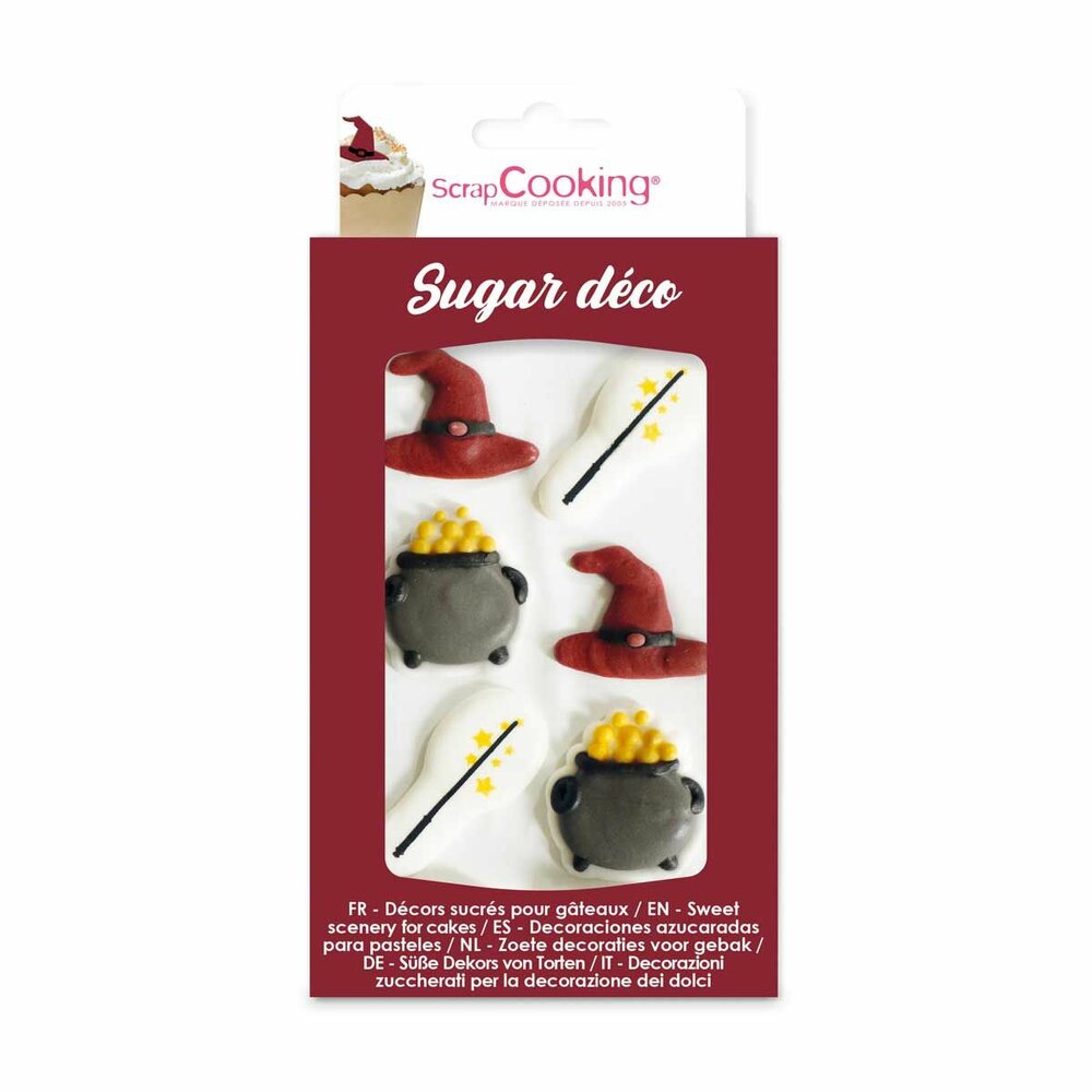 ScrapCooking Wizard Sweetened Decors pk/6