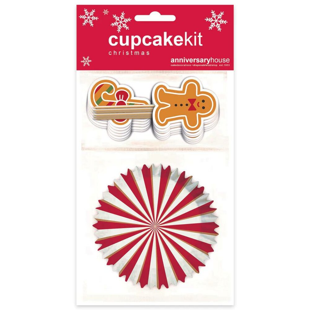 AH Gingerbread Swirl Cupcake Kit/28