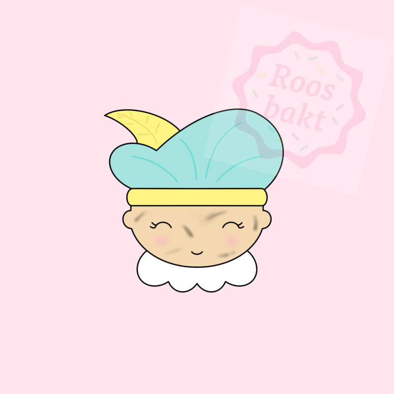 Roos Bakt Piet Uitsteker 7,5cm