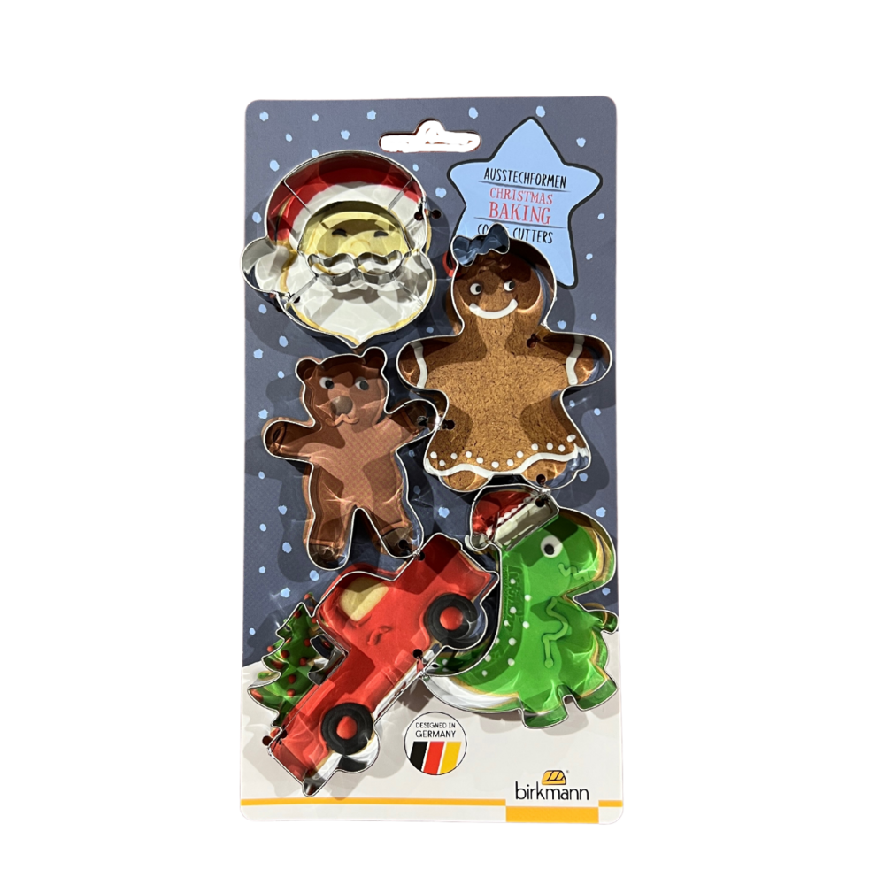 Birkmann Cookie Cutter Santa Set/5