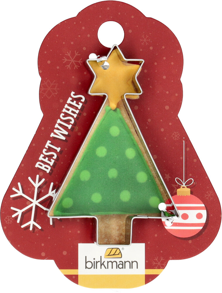 Birkmann Christmas Tree Geometric Cookie Cutter 7,5cm on Giftcard
