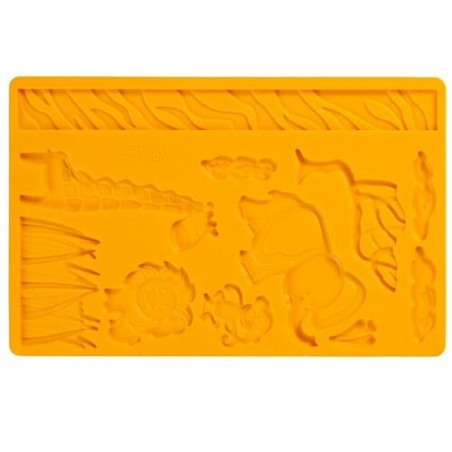 Wilton Fondant &amp; Gum Paste Mould Jungle Animals