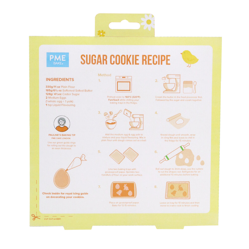 PME Pasen Koekjesvorm Set/3