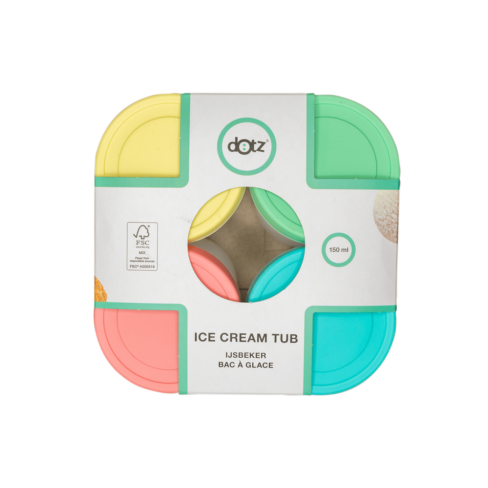 Dotz Set van 4 ijsbekers 150ml