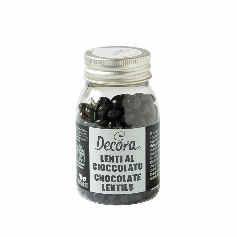 Decora Mini Melkchocolade Pastilles 80g - Zwart T.H.T. 07-11-25