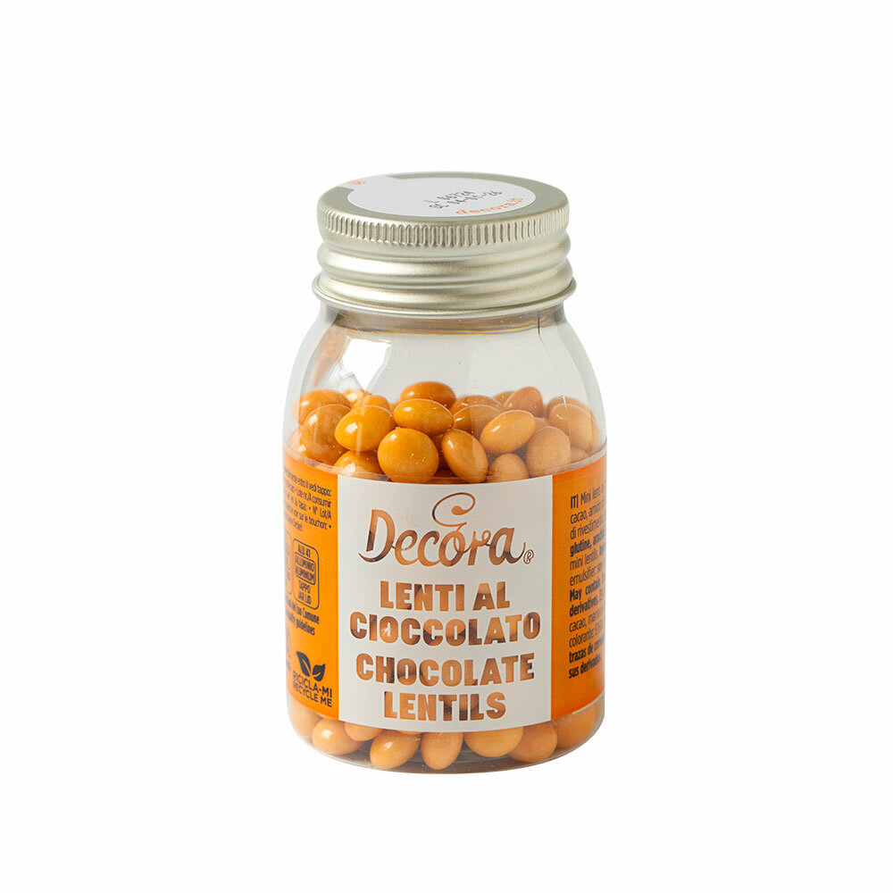 Decora Mini Melkchocolade Pastilles 80g - Oranje T.H.T. 07-11-25