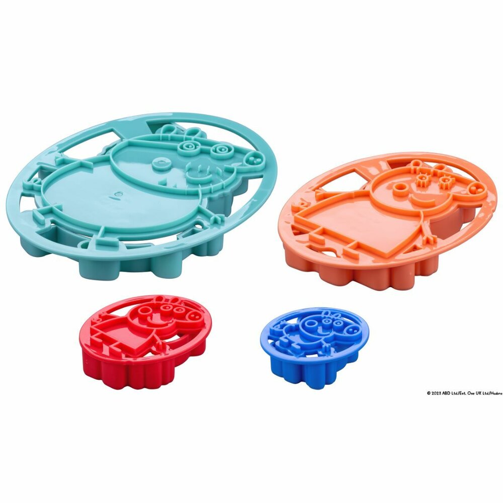 Dr. Oetker Peppa Pig &amp; Family - Embossing Koekjes Uitstekers pc/4