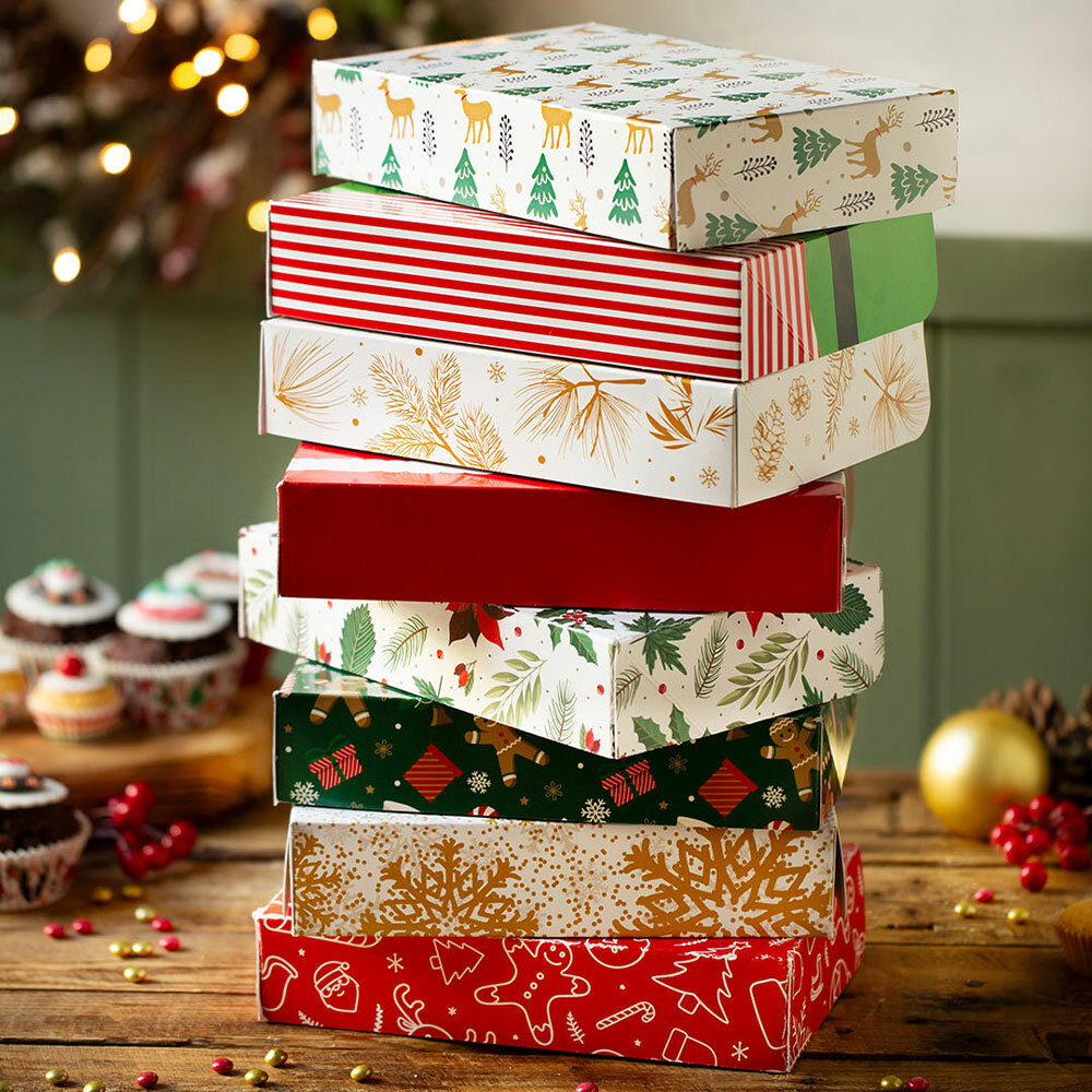 Decora Christmas Treat Box pk/1 