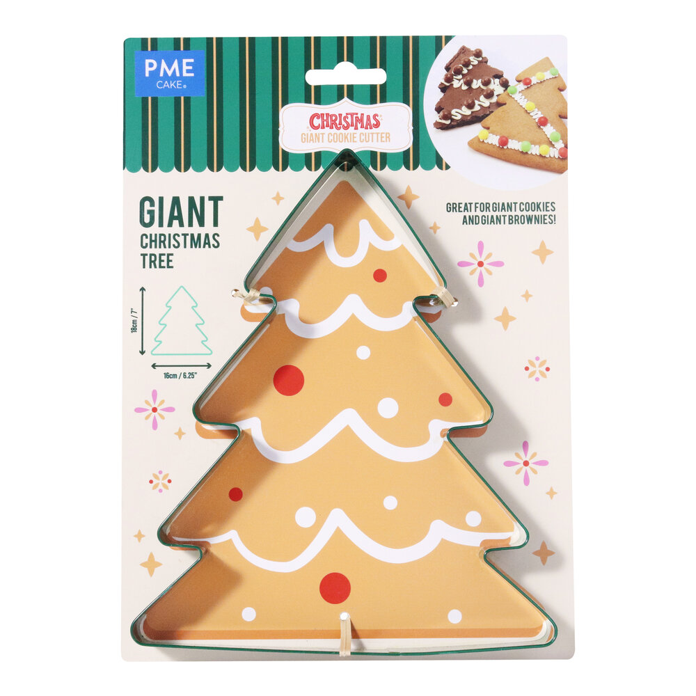 PME Giant Christmas Tree Cookie Cutter 18 cm
