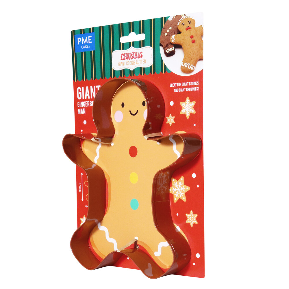 PME Giant Gingerbread Man Cookie Cutter 18 cm