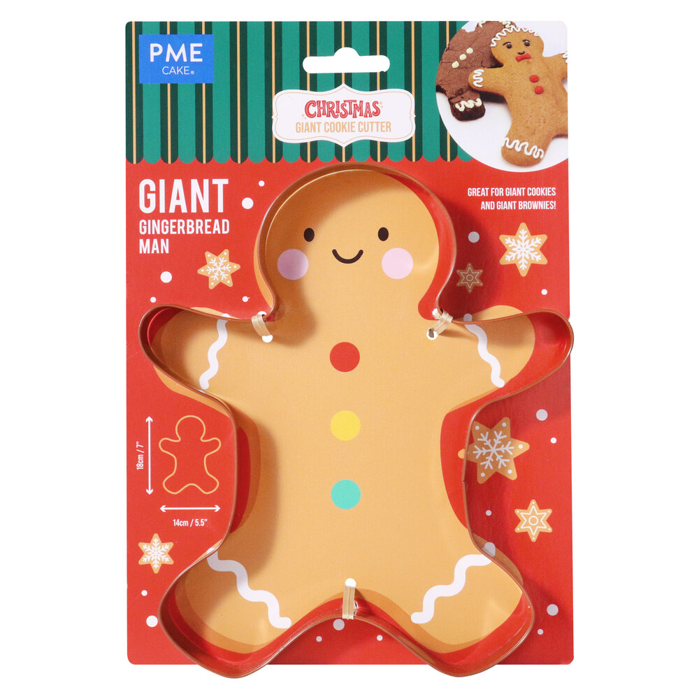 PME Giant Gingerbread Man Cookie Cutter 18 cm