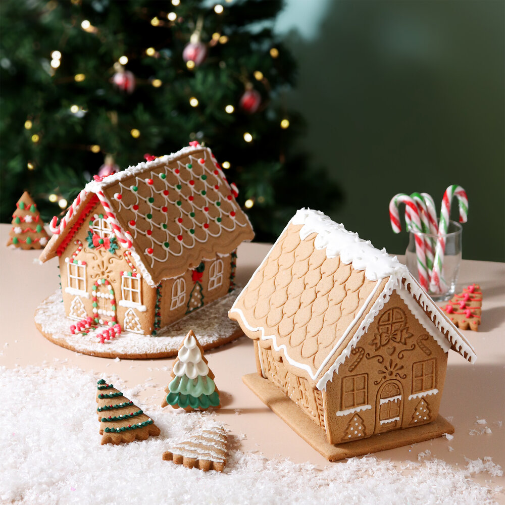 PME Kerst Koekjesuitstekers &amp; Stempels Peperkoekhuis &ndash; Set/3
