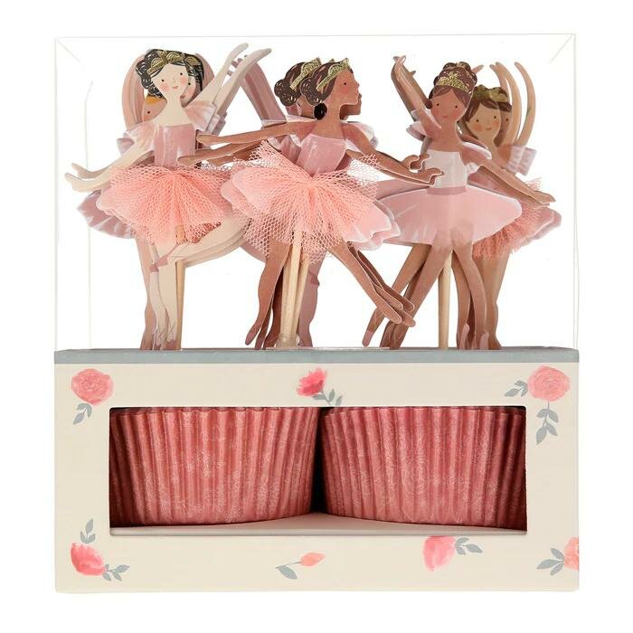 Meri Meri Ballerina Cupcake Kit/48