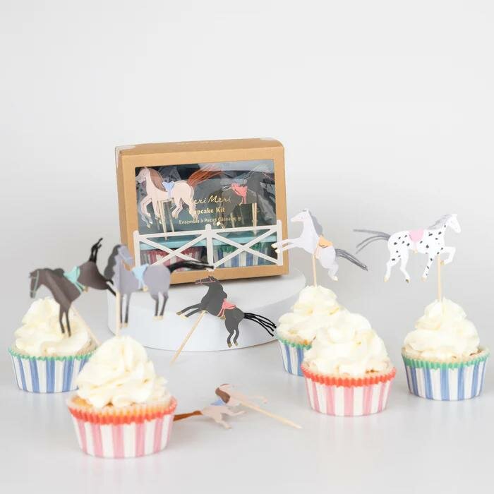 Meri Meri Horse Cupcake Kit/48