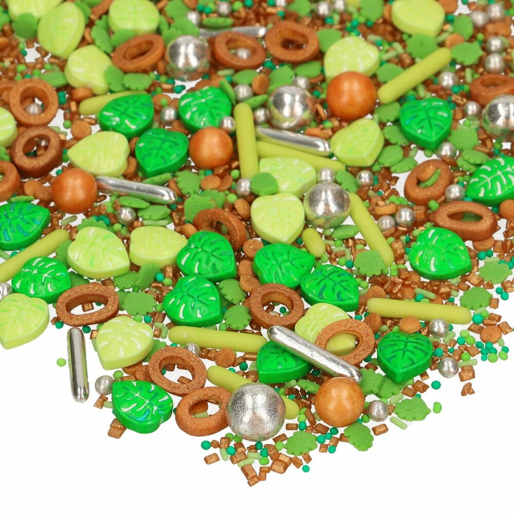 FunCakes 3D Sprinkle Medley - Jungle Joy 70g