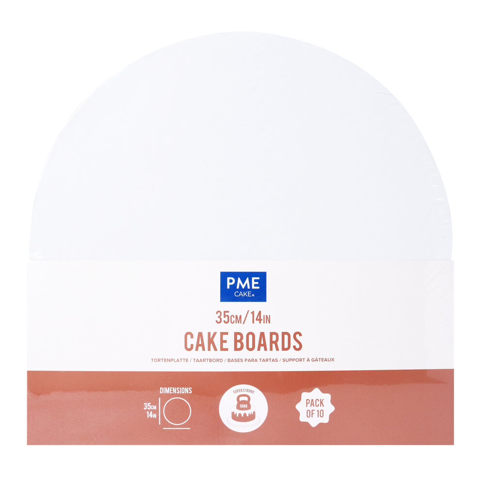 PME Drums Wit omwikkelde randen &Oslash;35cm -10 st 