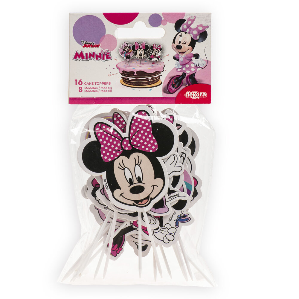 Dekora Cake Toppers Minnie 16/st
