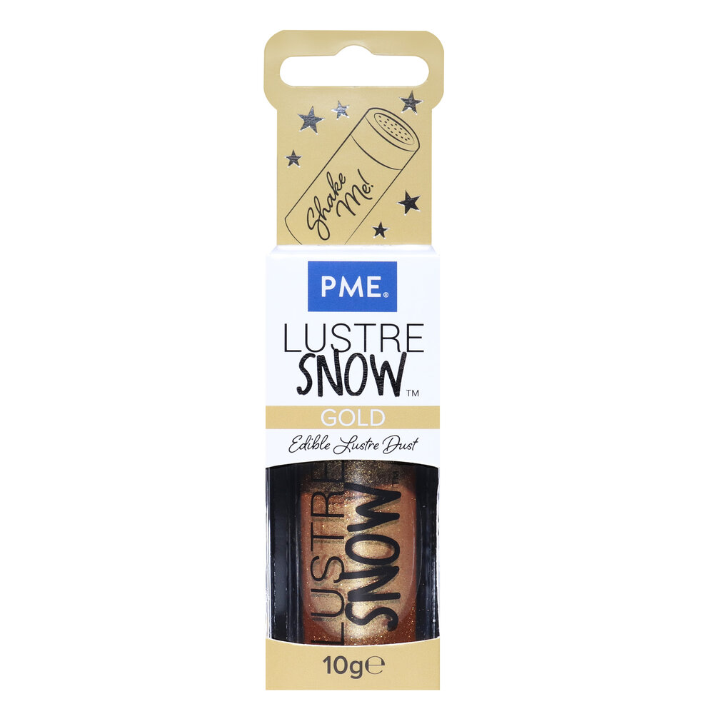 PME Eetbare Glanspoeder Sneeuw - Goud (10g)