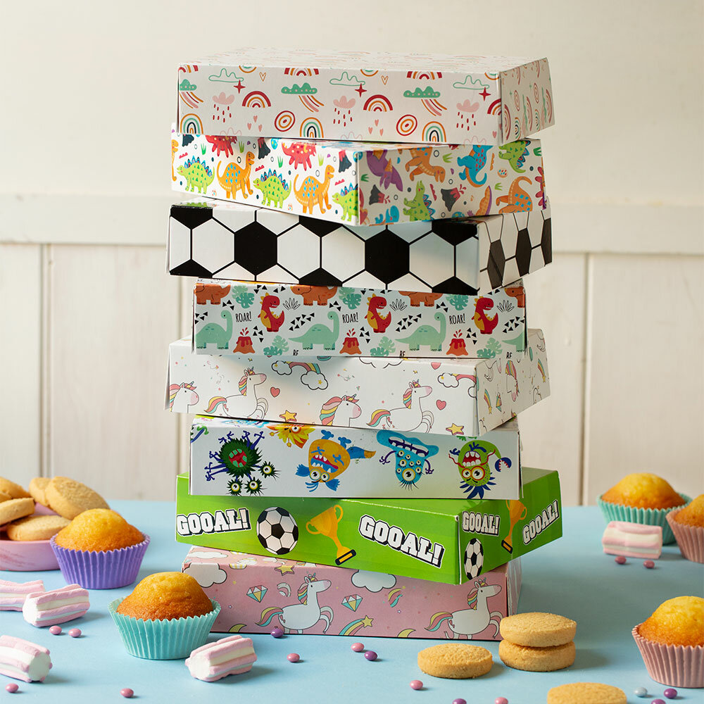 Decora Treat Boxes Party pk/1 