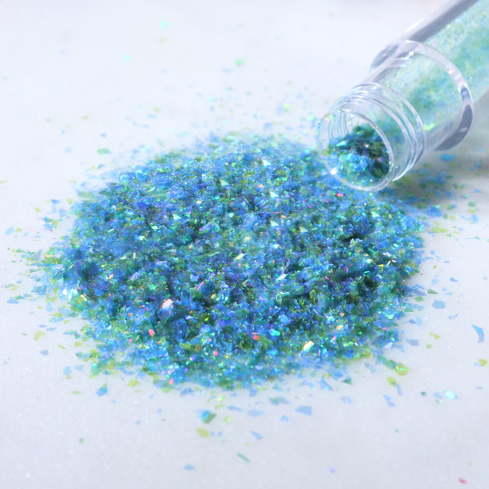 PME Magic Sprinkles, Eetbare Iriserende Glittervlokken &ndash; Eiland Lagune (3g)