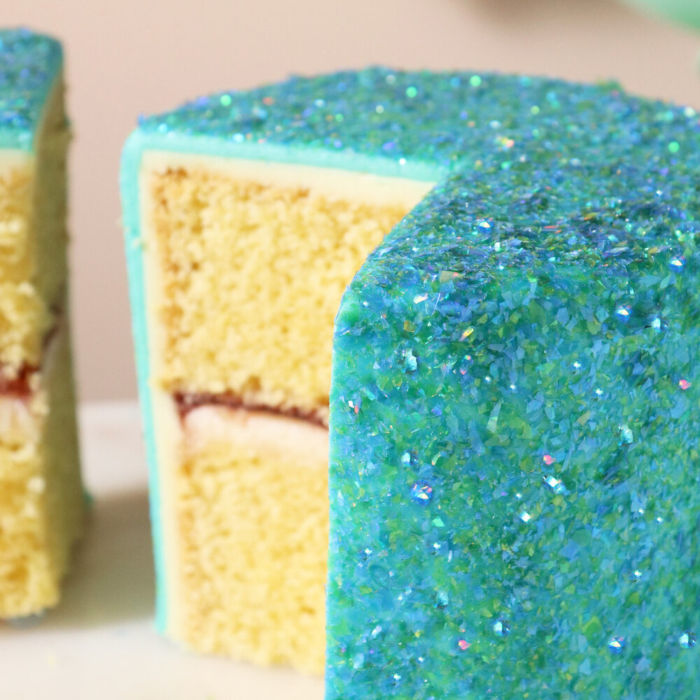 PME Magic Sprinkles, Eetbare Iriserende Glittervlokken &ndash; Eiland Lagune (3g)