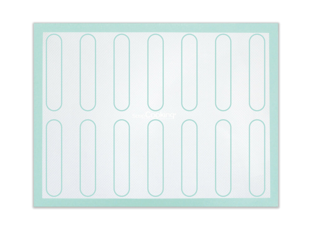 Scrapcooking 3‑in‑1 Siliconen Bakmat &ndash; Macarons, Soezen &amp; Eclairs