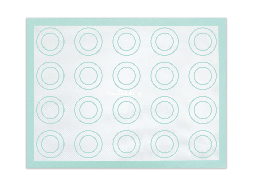 Scrapcooking 3‑in‑1 Siliconen Bakmat &ndash; Macarons, Soezen &amp; Eclairs