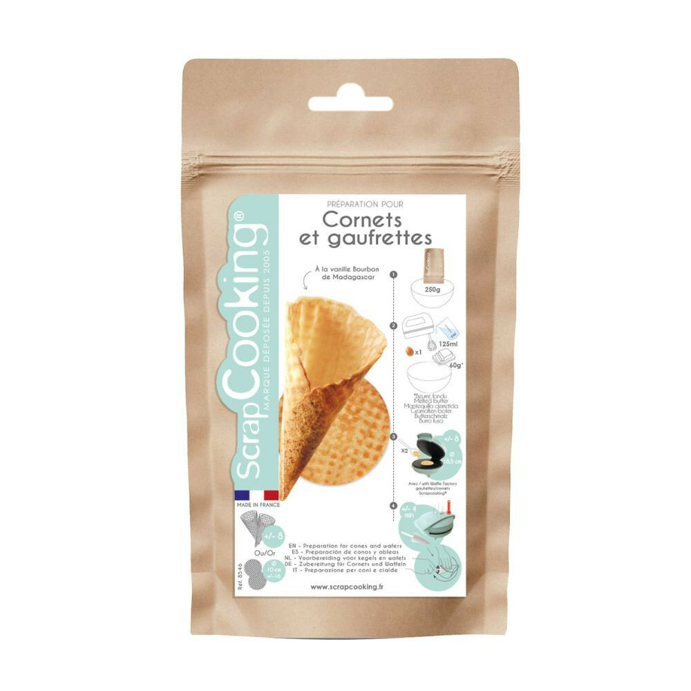 Scrapcooking Mix voor IJshoorntjes en Wafels 250g