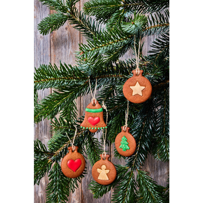 Birkmann Koekjes Uitsteker - Kerstbal met Kerstboom 6cm