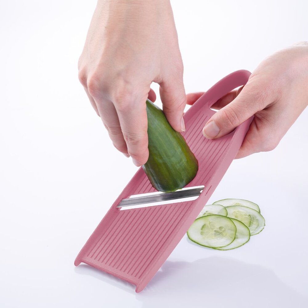 Westmark Hobelix Vegetable Slicer &amp; Grater &ndash; Pink