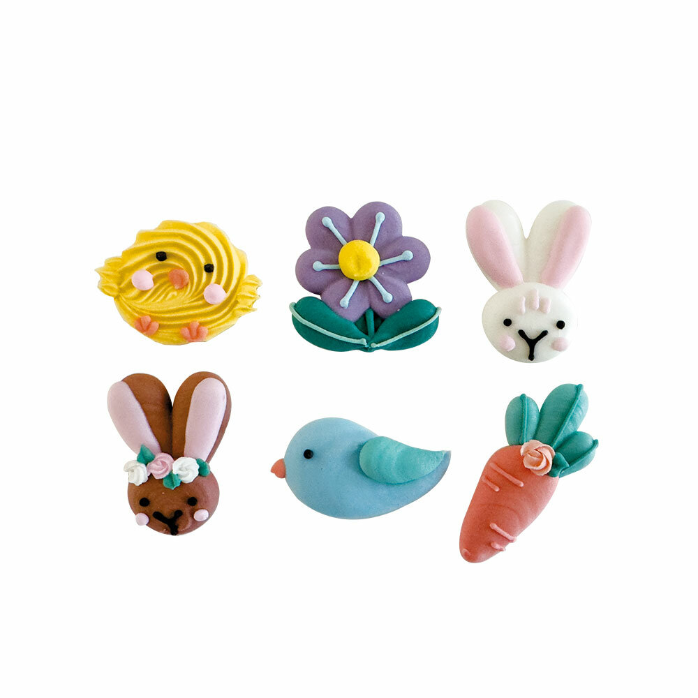 Decora Suikerdecoraties &ndash; Happy Easter 6 st