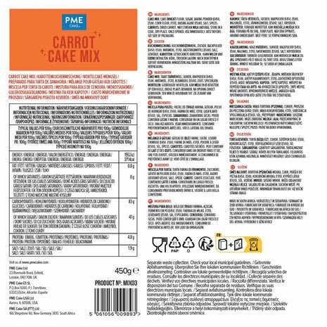 PME Worteltaartmix (450g)