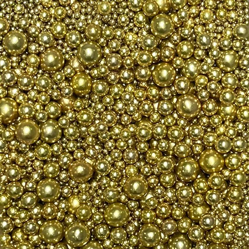 Tasty Me Metallic Pearls Sprinkles mix Vintage Gold 75g - glutenvrij