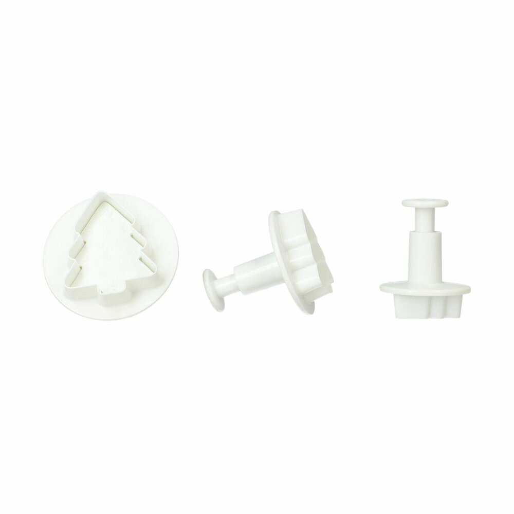Wilton Plunger Cutter Kerstboom set/3