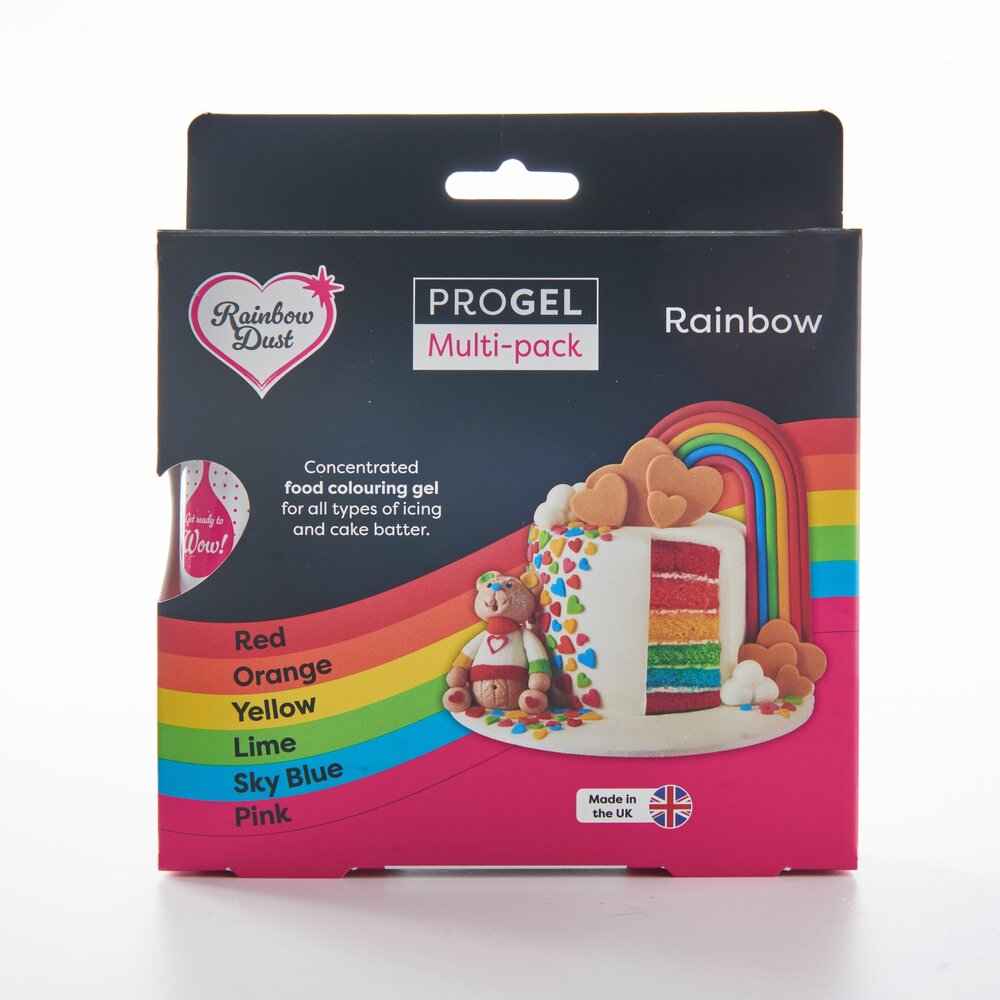 RD ProGel&reg; Multipack Regenboog Set/6