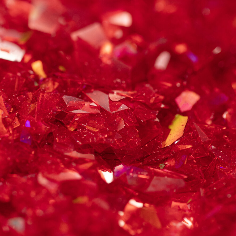 PME Magic Sprinkles &ndash; Eetbare Iriserende Glittervlokken Robijnrood (3g)