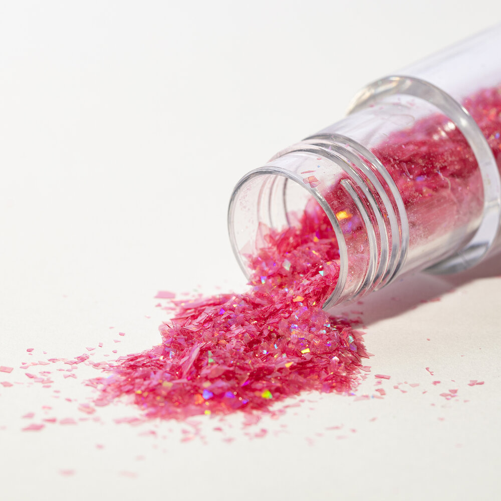 PME Magic Sprinkles, Eetbare Iriserende Glittervlokken &ndash; Rozenkwarts (3g)