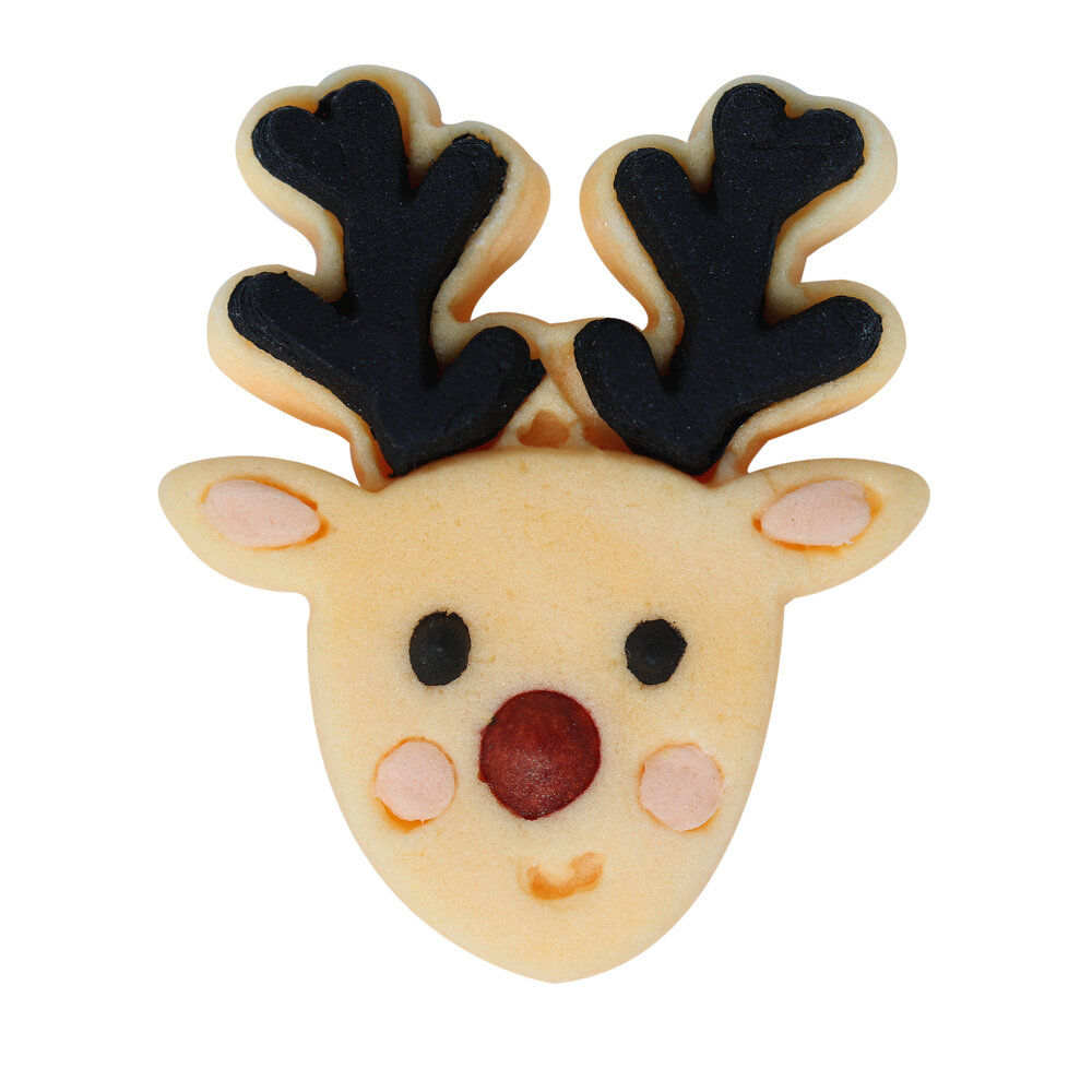 PME Kerst Eetbare Suikerdecoraties - Santas coming to town (12 stuks)