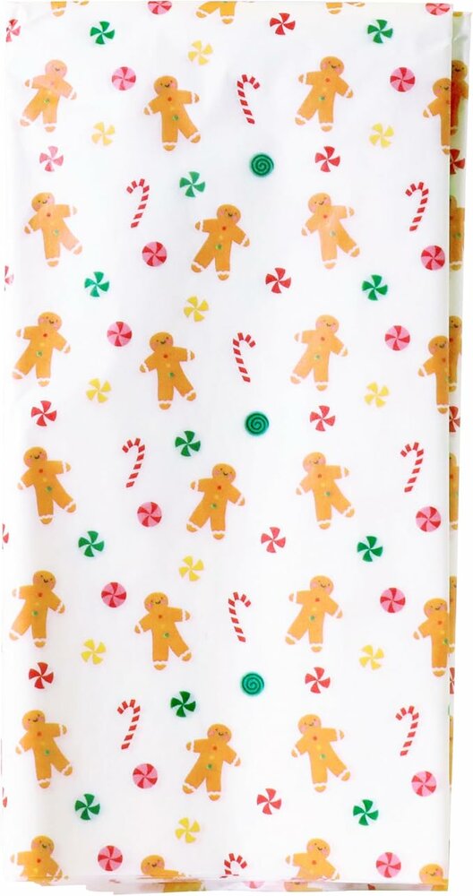 PME 12 Vellen Inpak Bakpapier voor Kerst - Peperkoekman