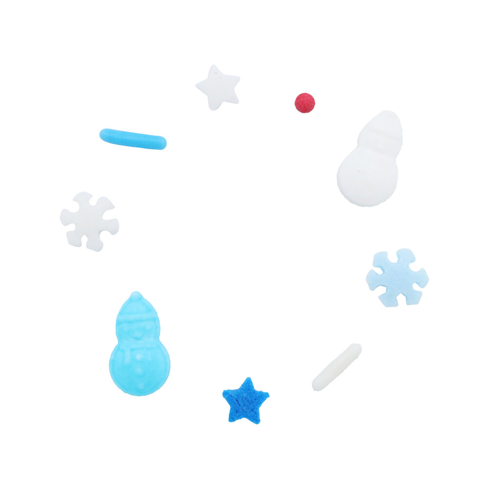 PME Kerst Ludieke Strooimix - Frosty Koorts (72g)