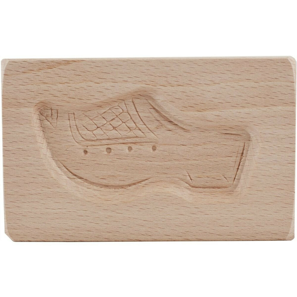 Speculaasplank Klomp 12x6cm.